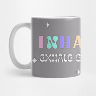 Inhale Clarity Exhale Serenity Meditation Mug